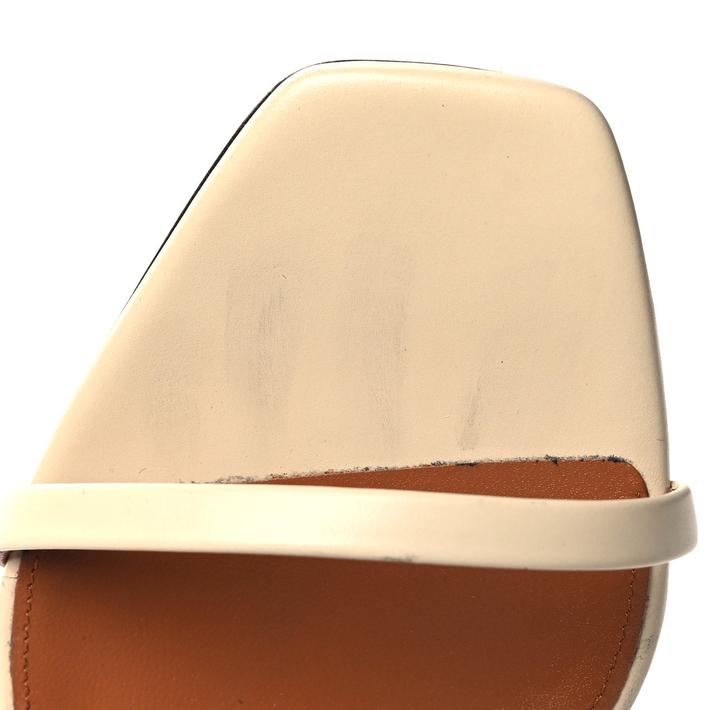 Patent Calfskin 110 Opyum Sandals 38.5 Real Beige