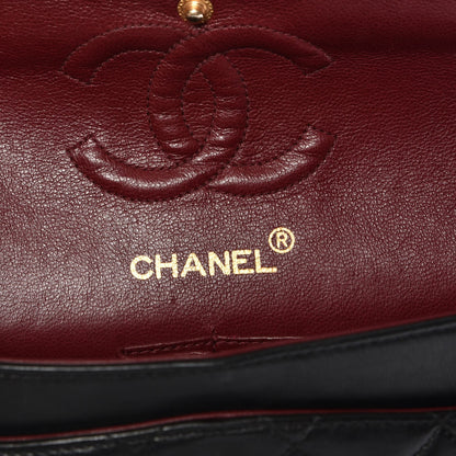 Chanel Lambskin Quilted Small Double Flap Black 6 of 8