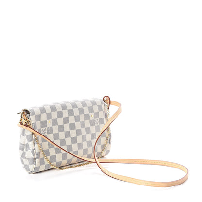 Louis Vuitton Damier Azur Favorite MM 3 of 10