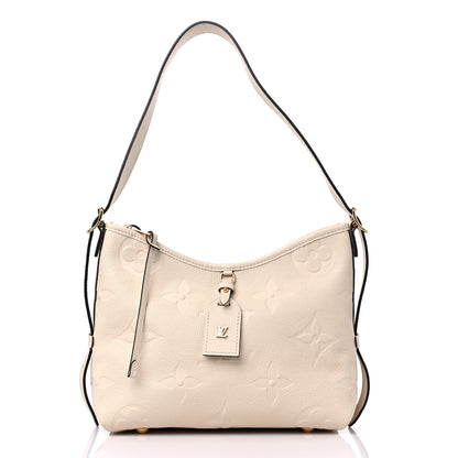 Louis Vuitton Empreinte Carryall PM Creme 3 of 10