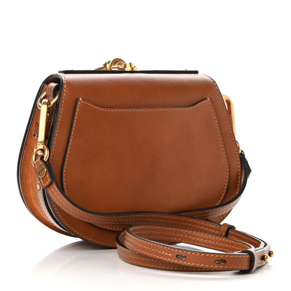 Chloe Calfskin Suede Small Nile Bracelet Bag Caramel 3 of 8