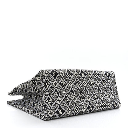 Louis Vuitton Jacquard Since 1854 Onthego GM Grey 4 of 8
