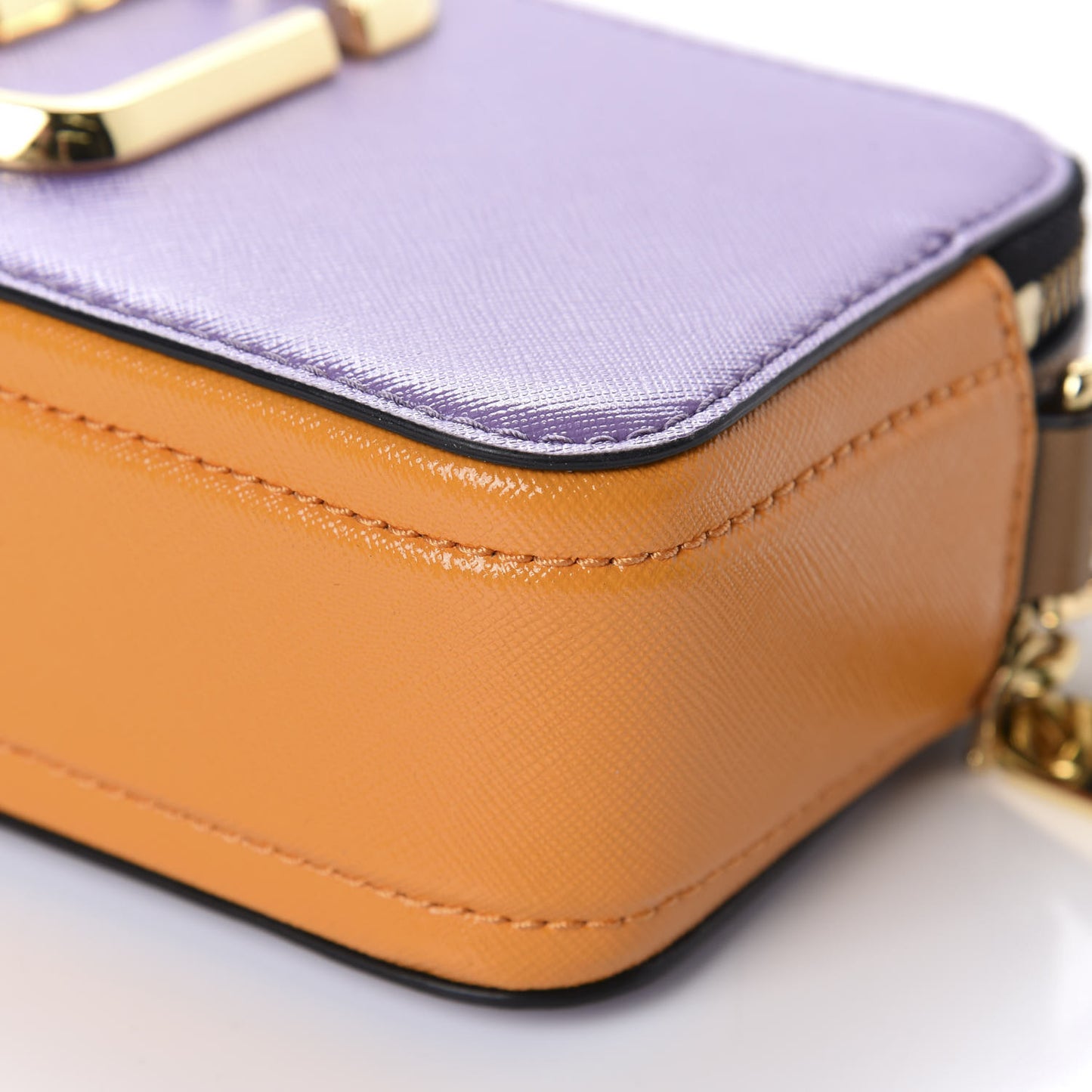 Saffino Small Snapshot Camera Bag Purple Orange
