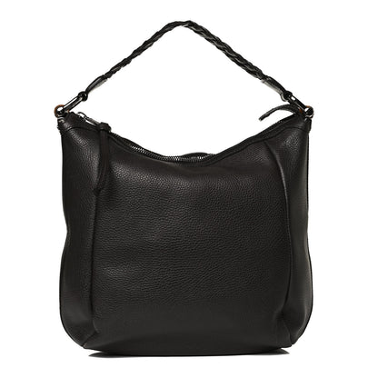 Gucci Grained Calfskin Bamboo Bar Hobo Dark Brown 2 of 37