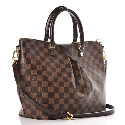 Louis Vuitton Damier Ebene Siena MM 3 of 9