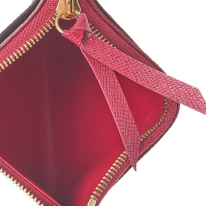 Louis Vuitton Monogram Zipped Card Holder Fuchsia 5 of 7