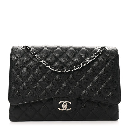 Chanel Caviar Quilted Maxi Double Flap Black 1 of 11