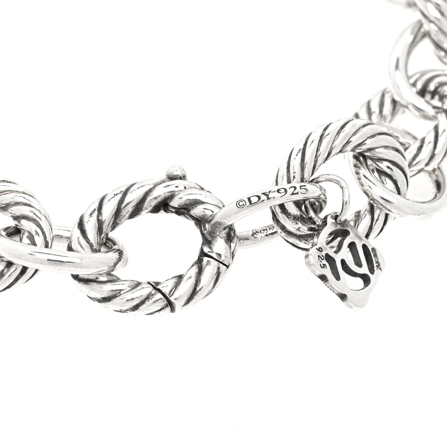 Sterling Silver 10mm Medium Oval Link Bracelet