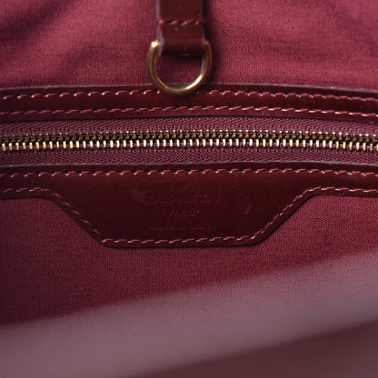 Louis Vuitton Vernis Wilshire MM Rouge Fauviste 10 of 11