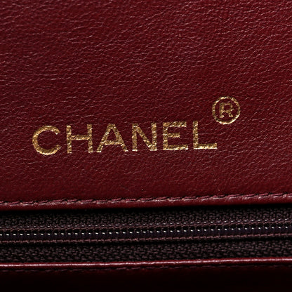 Chanel Lambskin Quilted Medium Double Flap Black 5 of 12