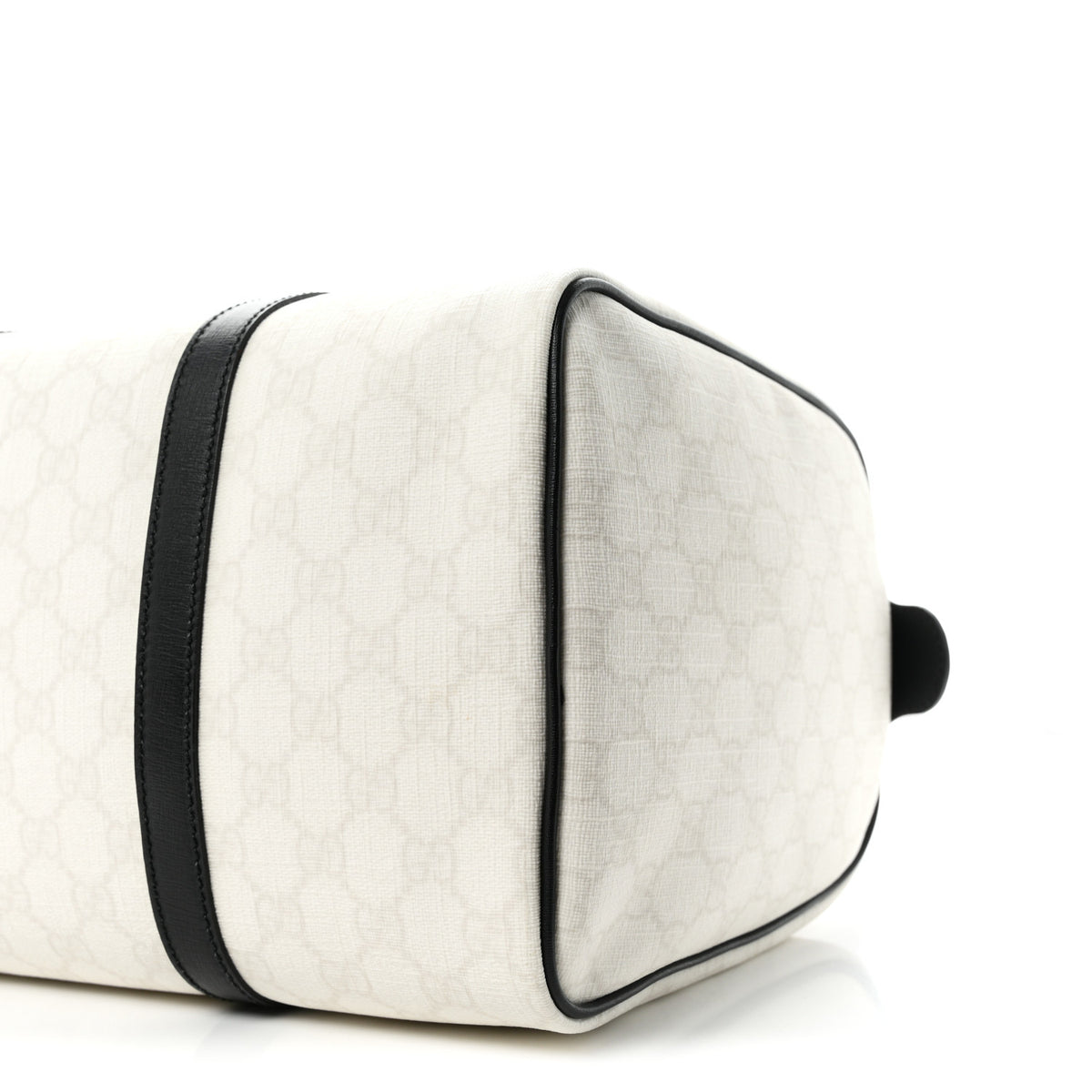 GG Plus Monogram Medium Joy Boston White Black