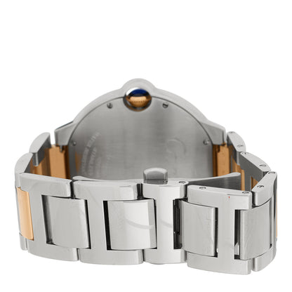 Cartier Stainless Steel 18K Pink Gold 42mm Ballon Bleu De Cartier Automatic Watch 3 of 5