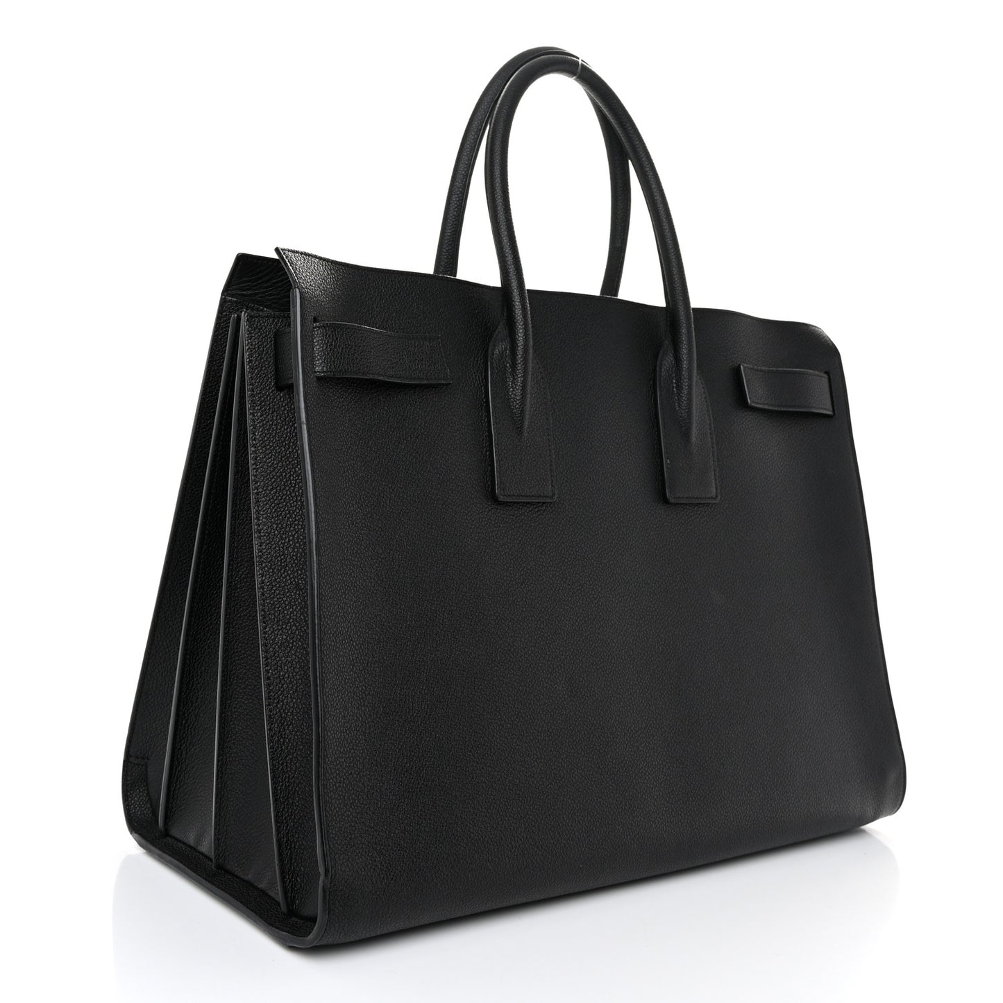 Calfskin Large Sac de Jour Carryall Black