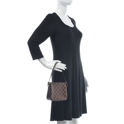 Louis Vuitton Damier Ebene Trousse Make Up Bag Pochette 1 of 5
