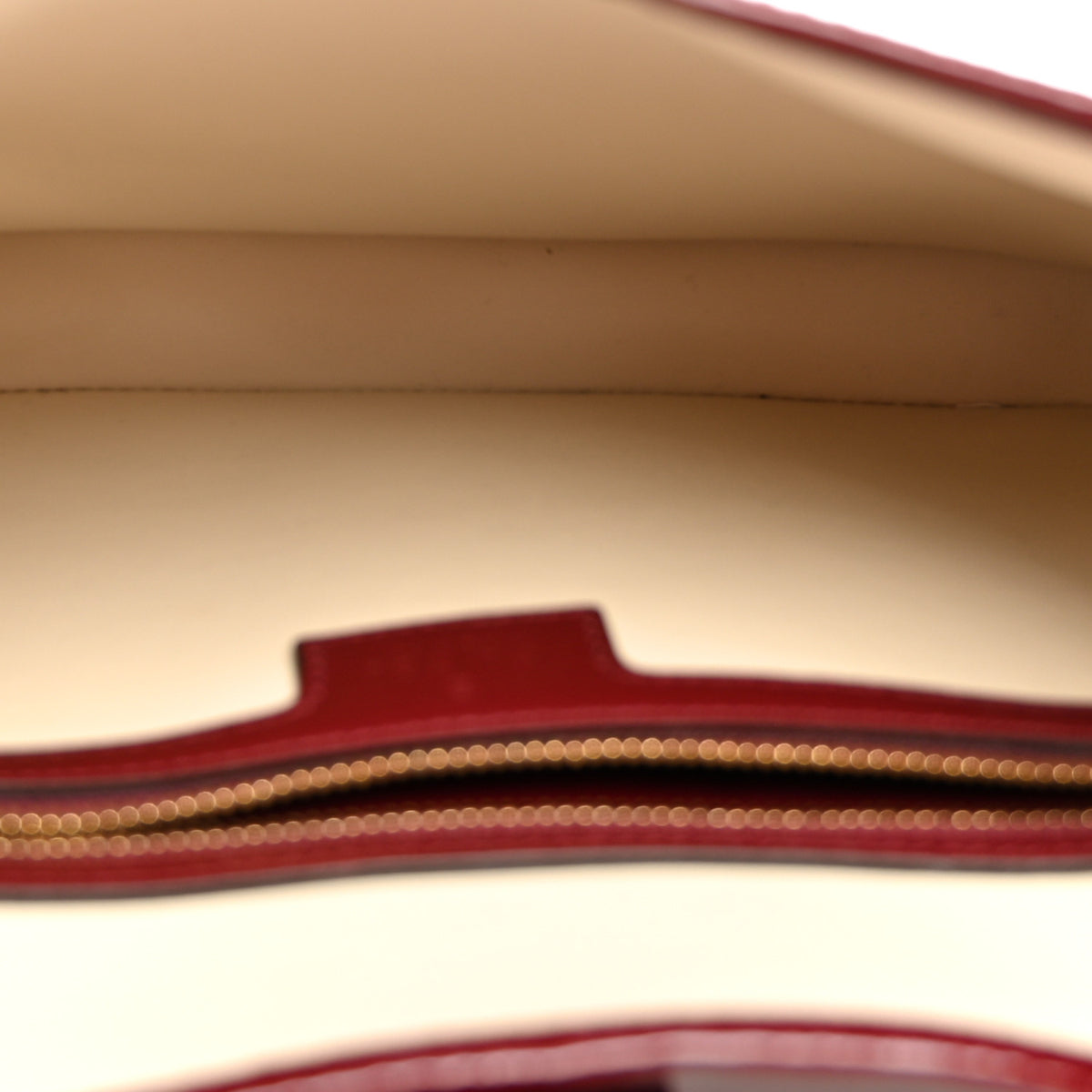 Patent Calfskin Small Jackie Shoulder Bag Rosso