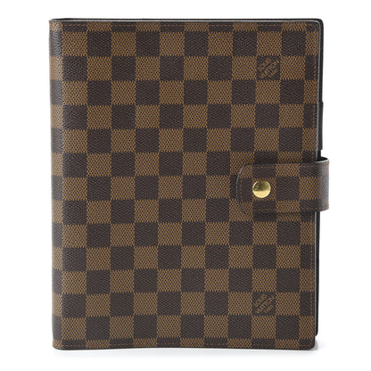 Louis Vuitton Damier Ebene Large Ring Agenda Cover 1 of 8