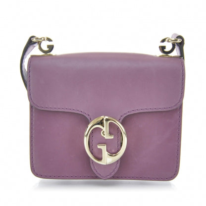 Gucci Calfskin 1973 Shoulder Flap Bag Mauve 1 of 9