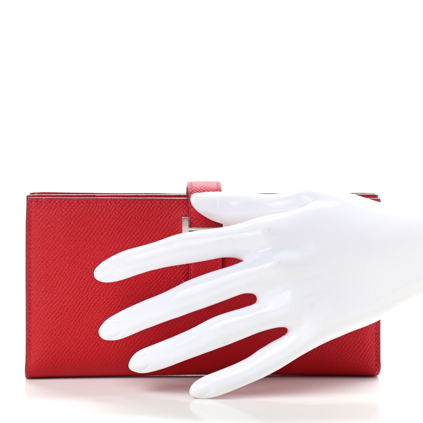 Epsom Bearn Gusset Wallet Rouge Casaque