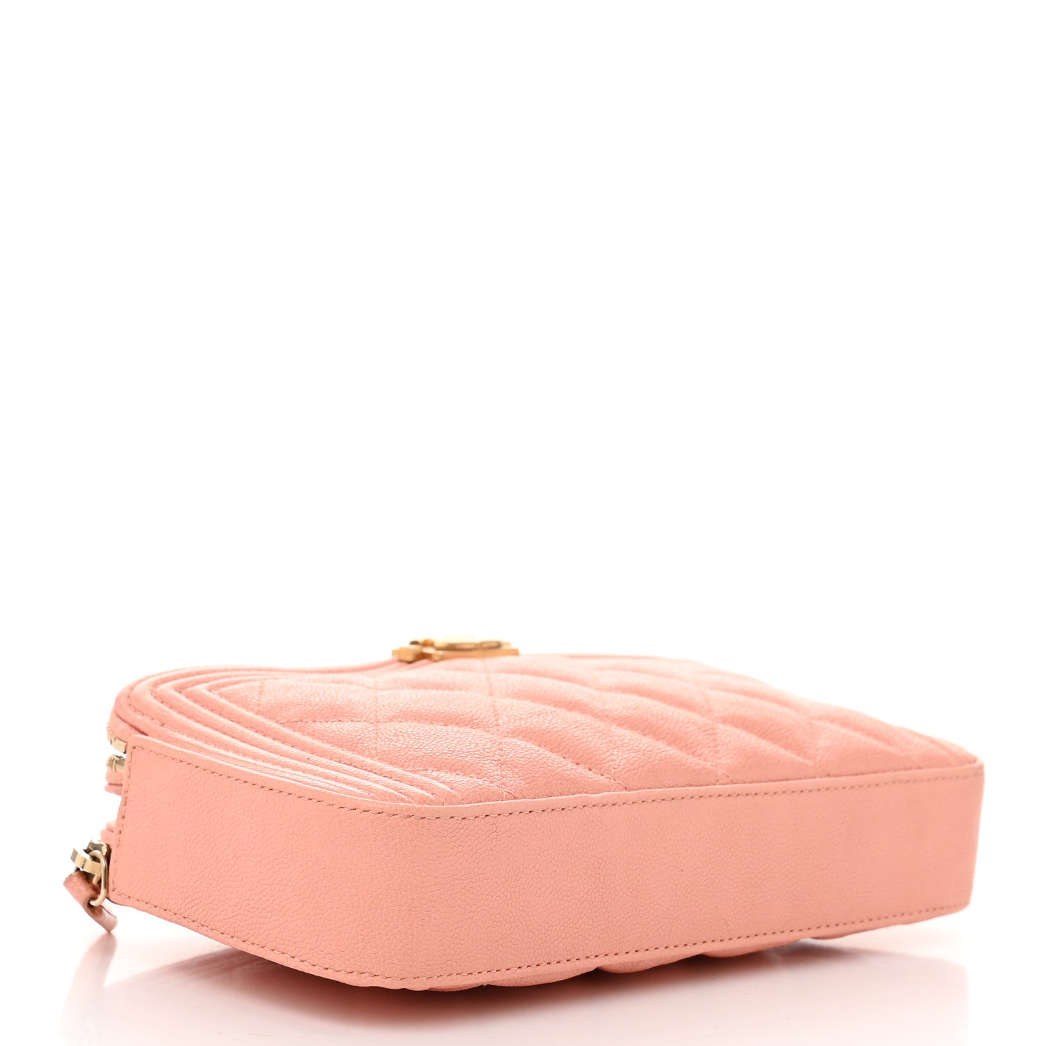 Chanel Caviar Quilted Small Boy Clutch With Chain Light Pink 4 of 14