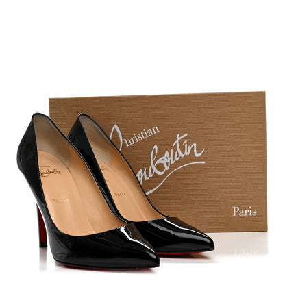 Christian Louboutin Patent Pigalle 100 Pumps 38 Black 13 of 13