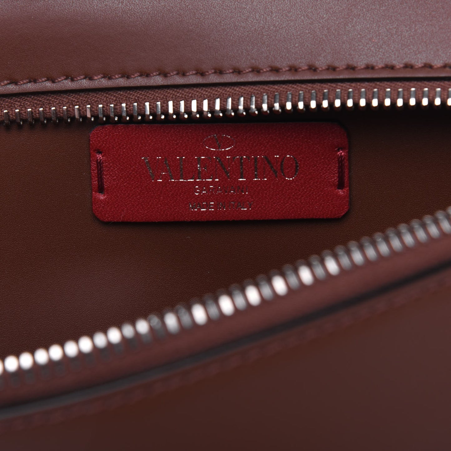 Calfskin VLTN Belt Bag Cuir White