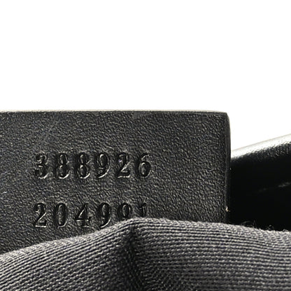 Gucci GG Monogram Web Flat Messenger Bag Black 7 of 9