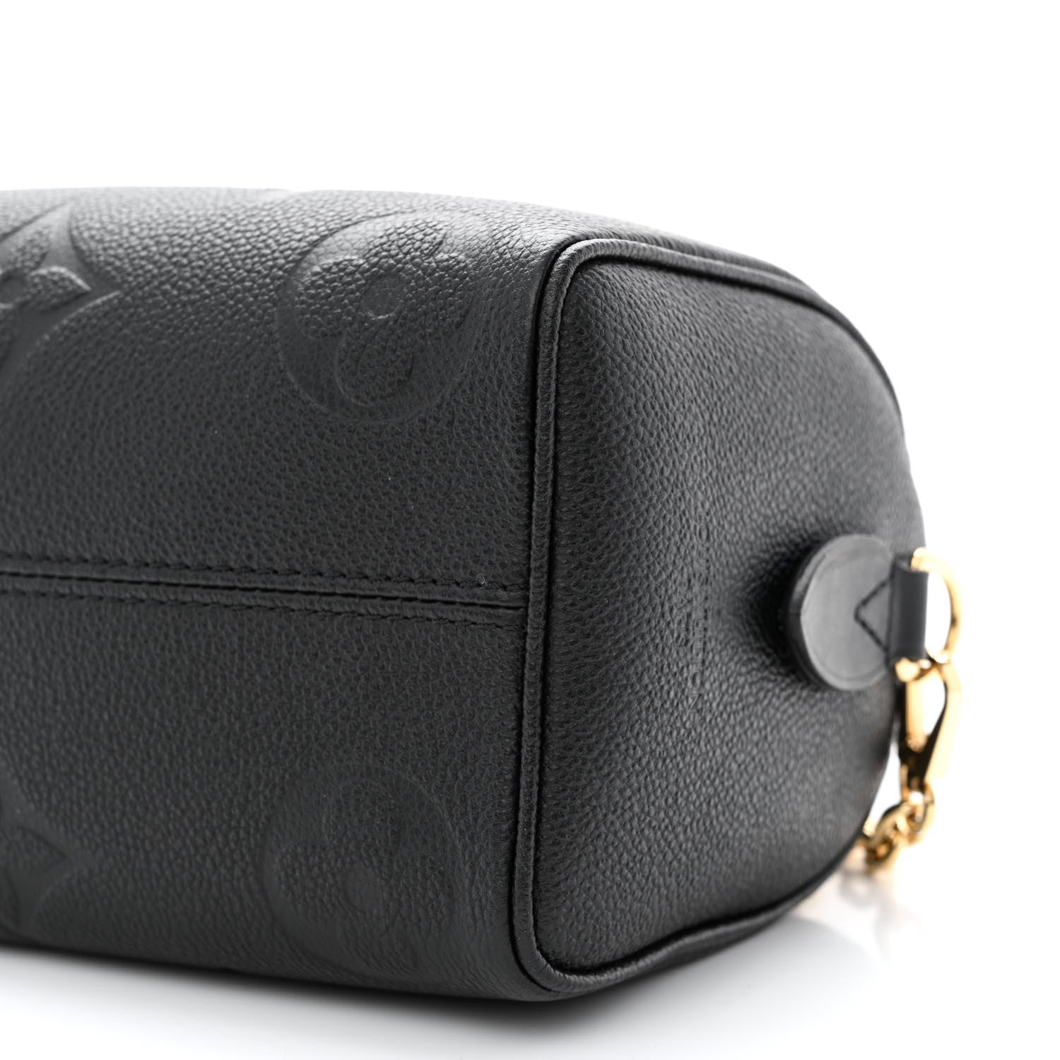 Louis Vuitton Empreinte Monogram Giant Speedy Bandouliere 20 Black 9 of 12