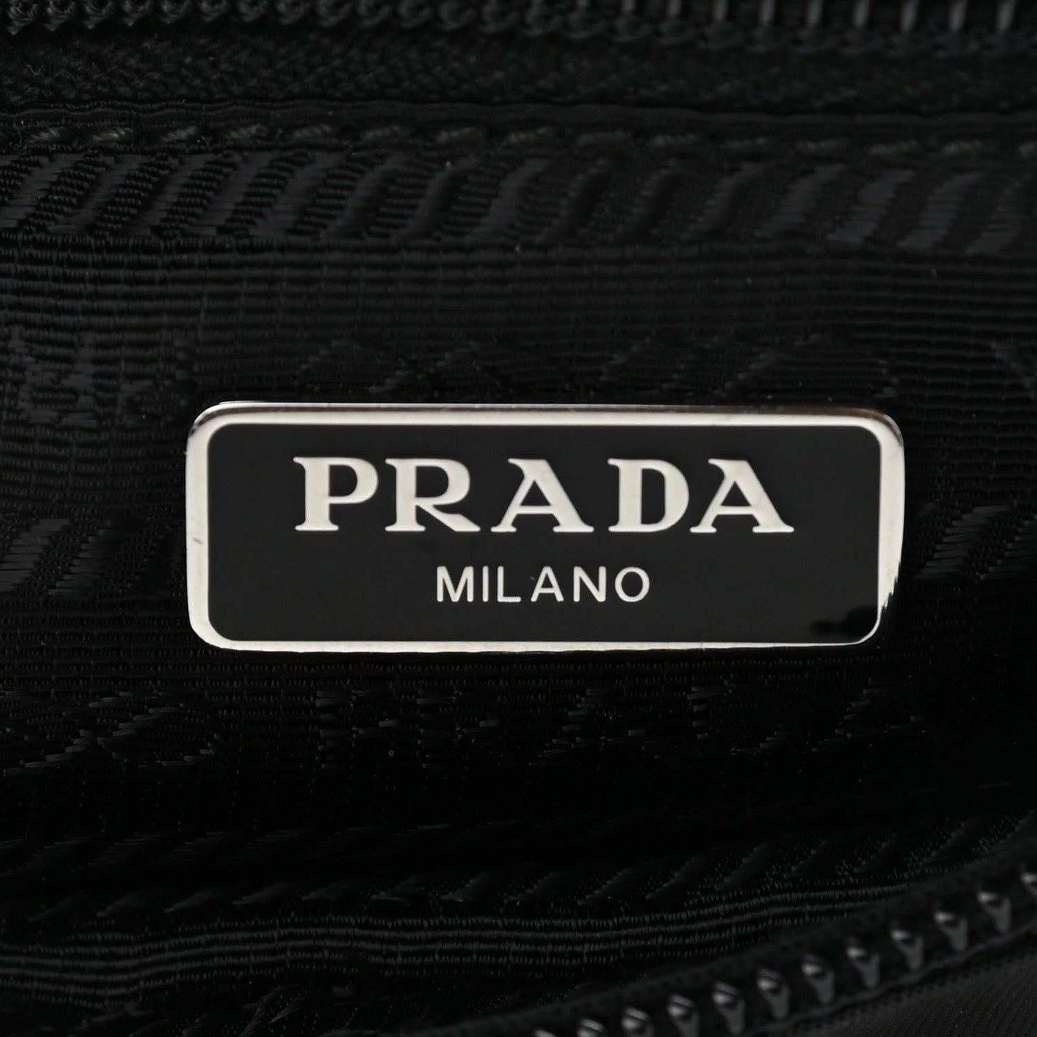 Prada Tessuto Nylon Clutch Wristlet Black 4 of 11