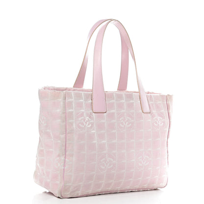 Chanel Nylon Travel Large Tote Pink 3 of 15
