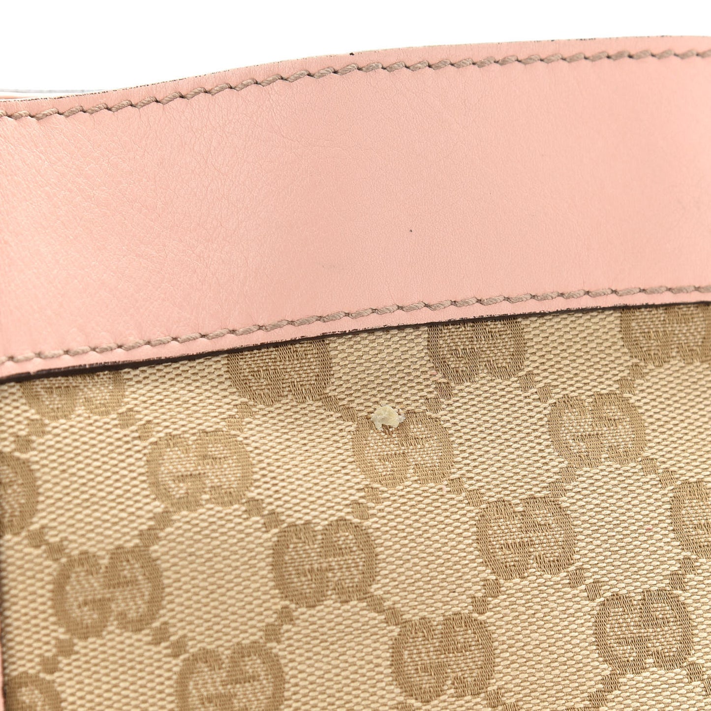 Monogram Small Gold D Ring Tote Pink