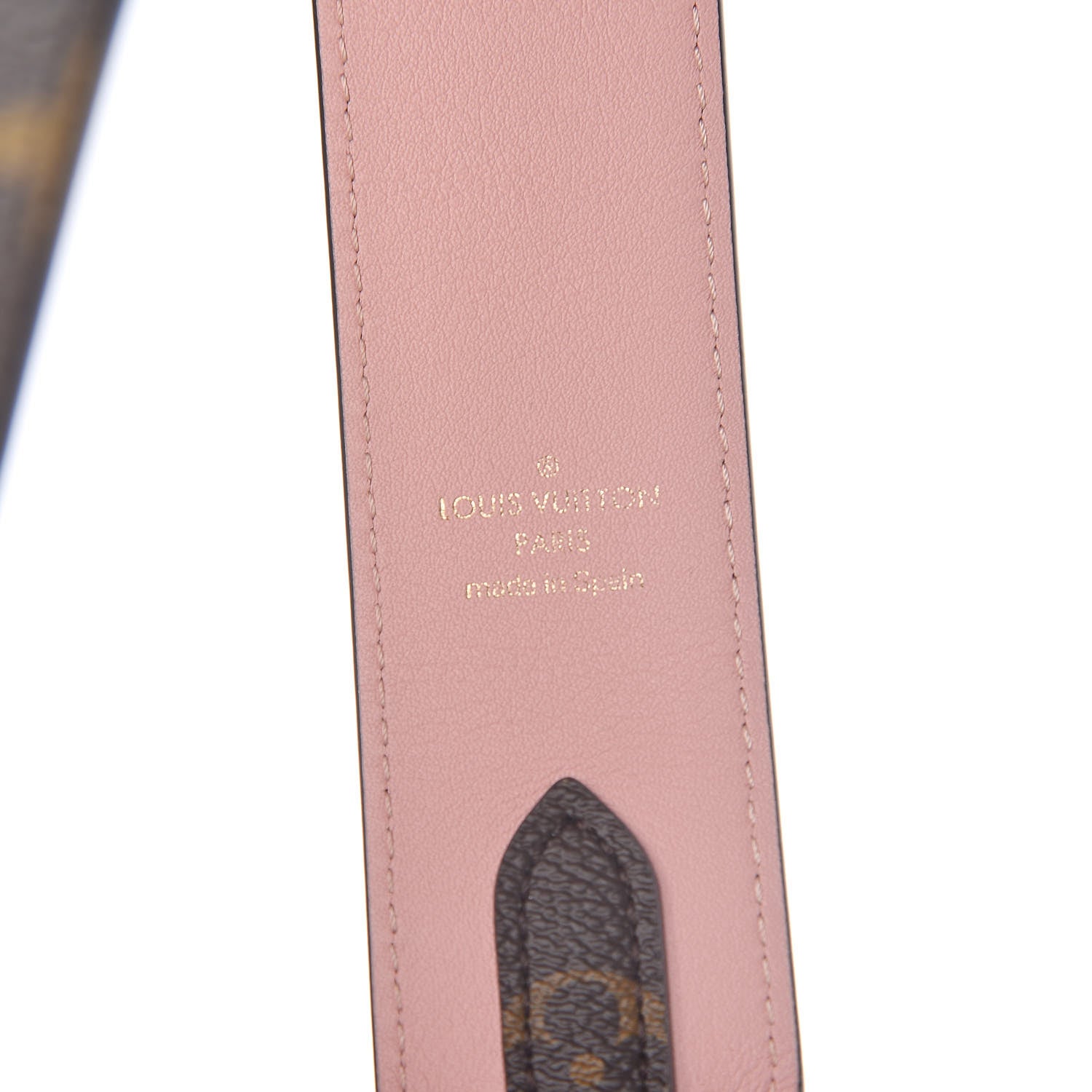 Louis Vuitton Monogram Bandouliere Shoulder Strap Rose Poudre 4 of 6