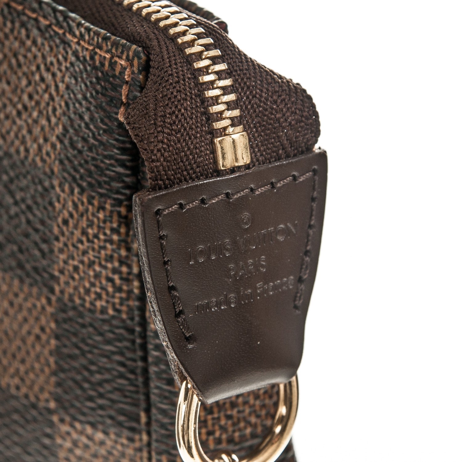 Louis Vuitton Damier Ebene Mini Pochette Accessories 6 of 8