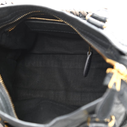 Balenciaga Agneau Giant 12 Gold Hardware Mini City Anthracite 5 of 21