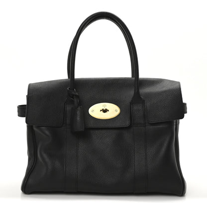 Mulberry Natural Vegetable Tanned Bayswater Black 1 of 11