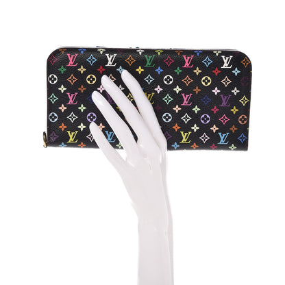 Louis Vuitton Monogram Multicolor Insolite Wallet Black Bleuet 2 of 6