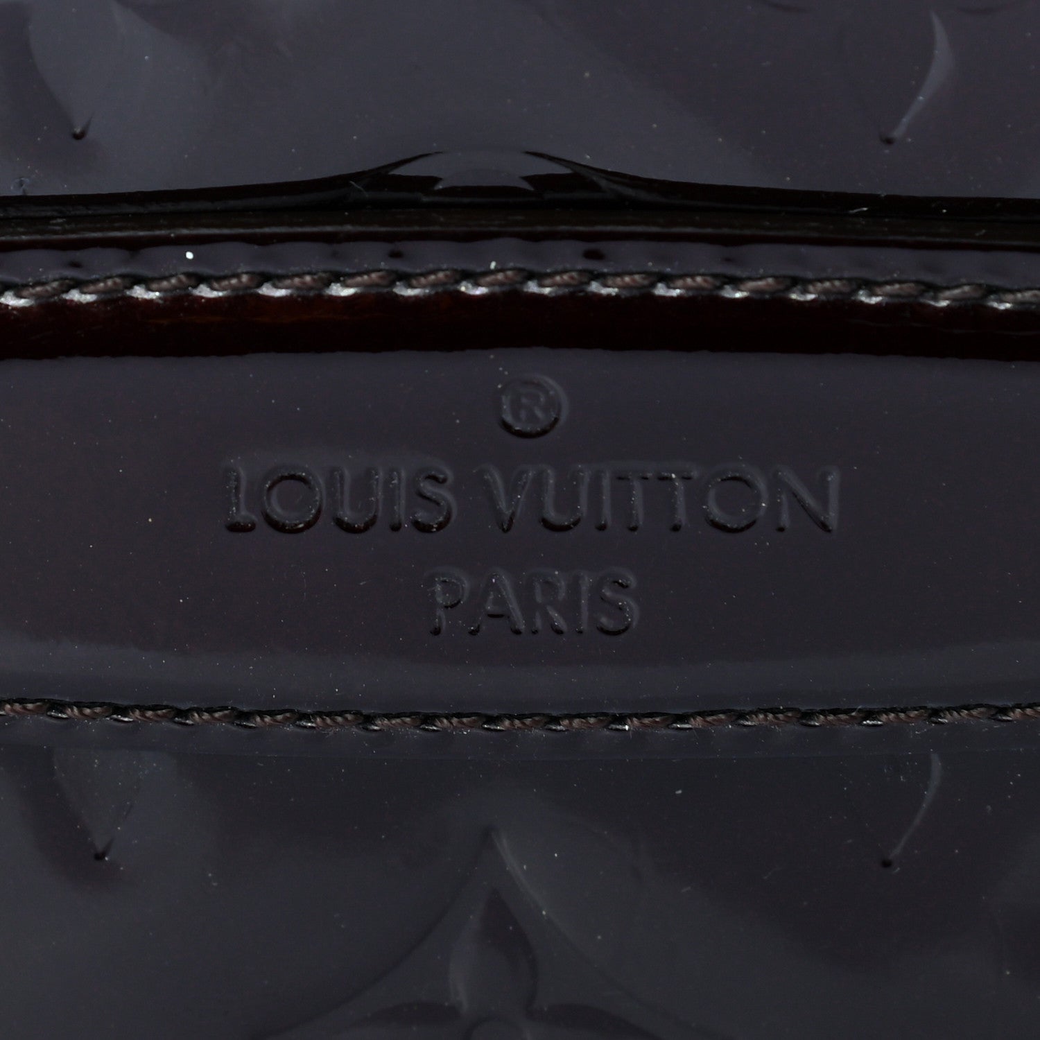 Louis Vuitton Vernis Robertson Clutch Amarante 6 of 6