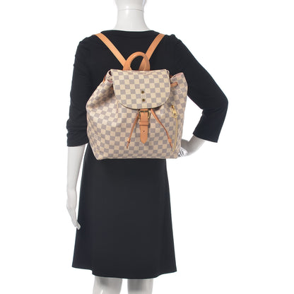 Louis Vuitton Damier Azur Sperone Backpack 2 of 15