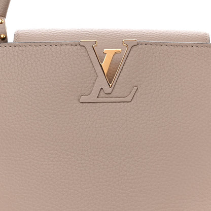 Louis Vuitton Taurillon Capucines MM Galet 8 of 11