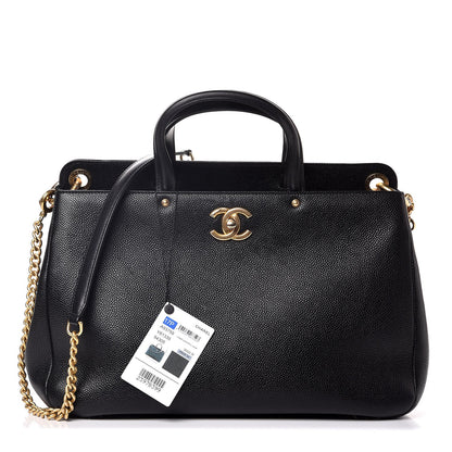 Chanel Caviar Large Shopping Tote Black 1 of 9