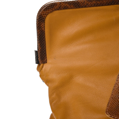 Bottega Veneta Nappa Lizard Intrecciato Frame Tote Resina 12 of 12