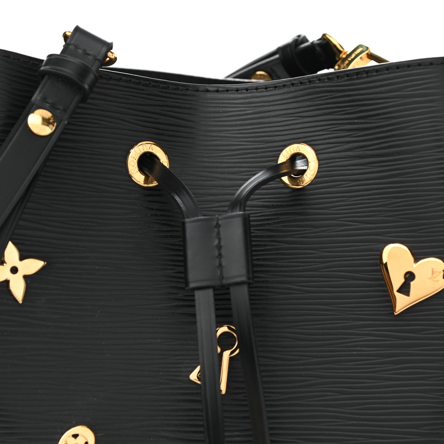 Louis Vuitton Epi Love Lock NeoNoe Black 8 of 12