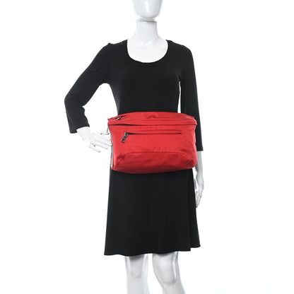 Prada Tessuto Nylon Belt Bag Red 2 of 12