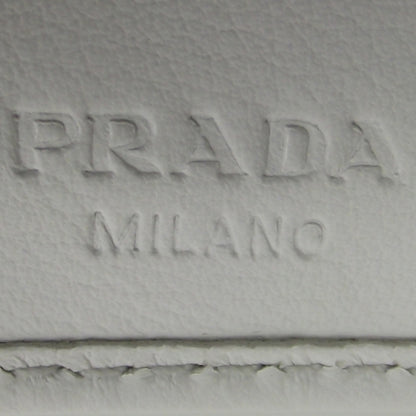 Prada Leather Logo Wallet White 7 of 10