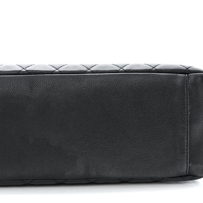 Chanel Caviar Quilted Grand Shopping Tote GST Black 12 of 12