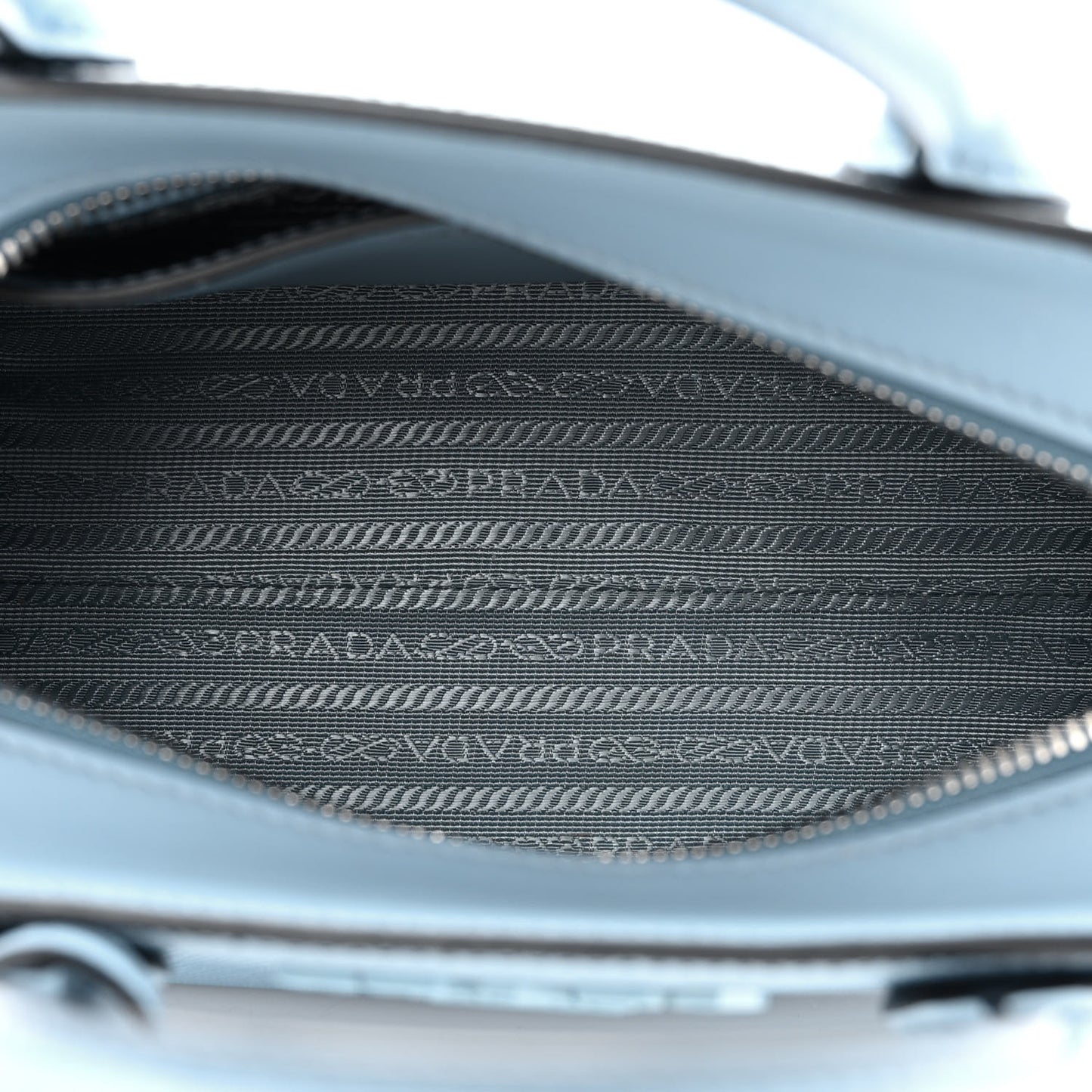 Saffiano Cuir Calfskin Mini Monochrome Top Handle Tote Astrale