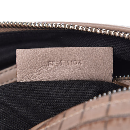 Givenchy Calfskin Crocodile Embossed Medium Pandora Taupe 9 of 10