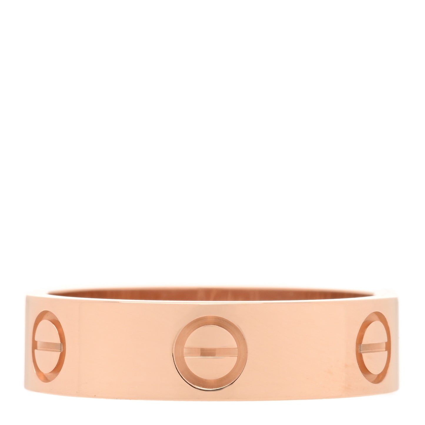 18K Pink Gold 5.5mm LOVE Ring 58 8.25
