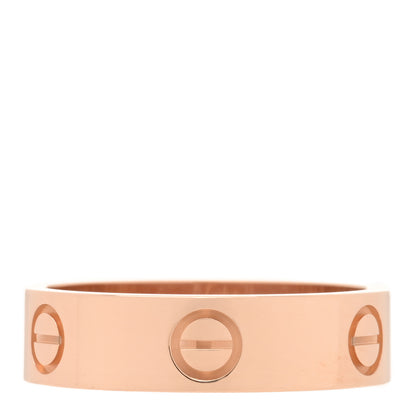 Cartier 18K Pink Gold 5.5mm LOVE Ring 58 8.25 3 of 5