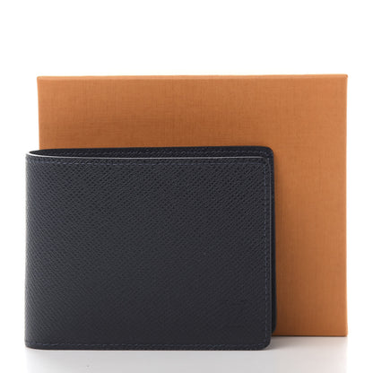Louis Vuitton Taiga Multiple Wallet Blue Marine 7 of 7