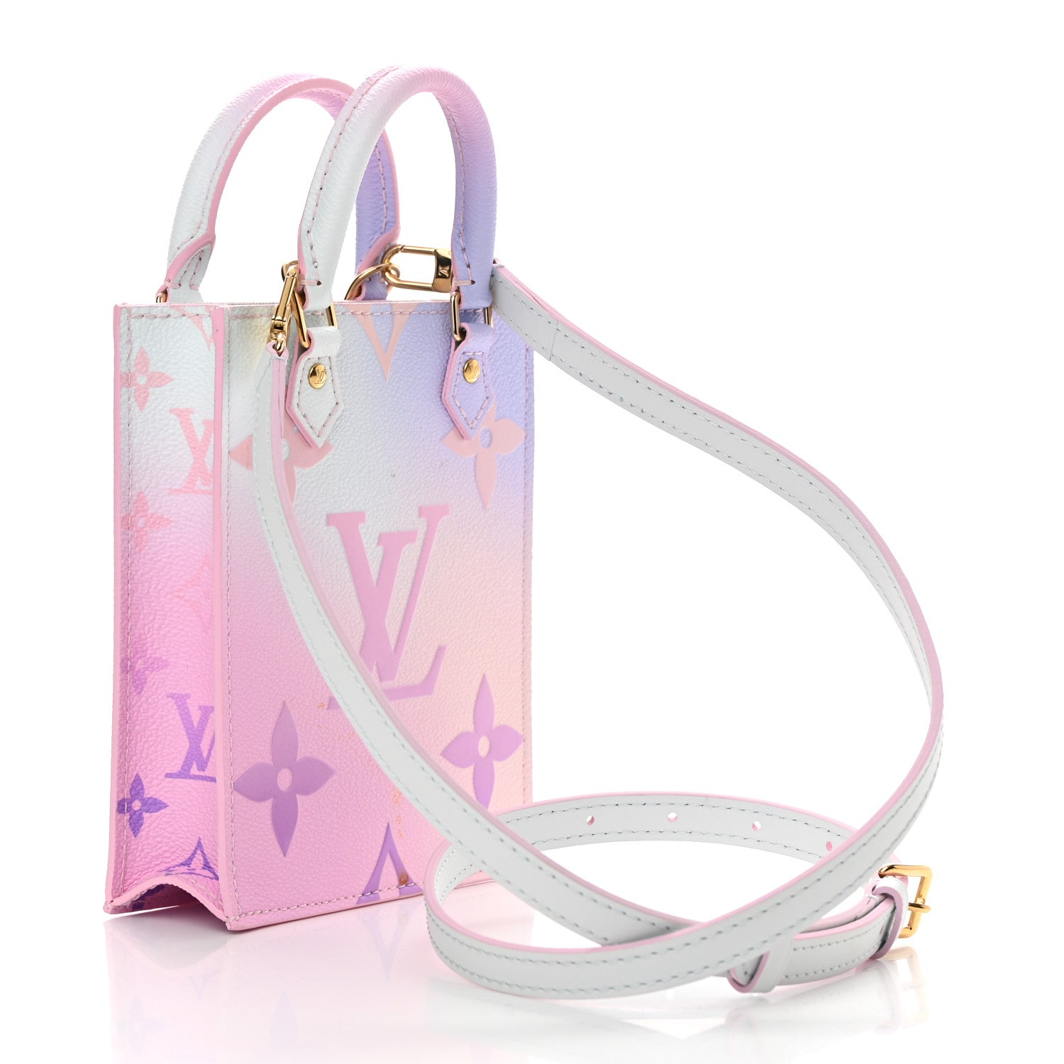 Louis Vuitton Monogram Giant Spring In The City Petit Sac Plat Sunrise Pastel 3 of 11